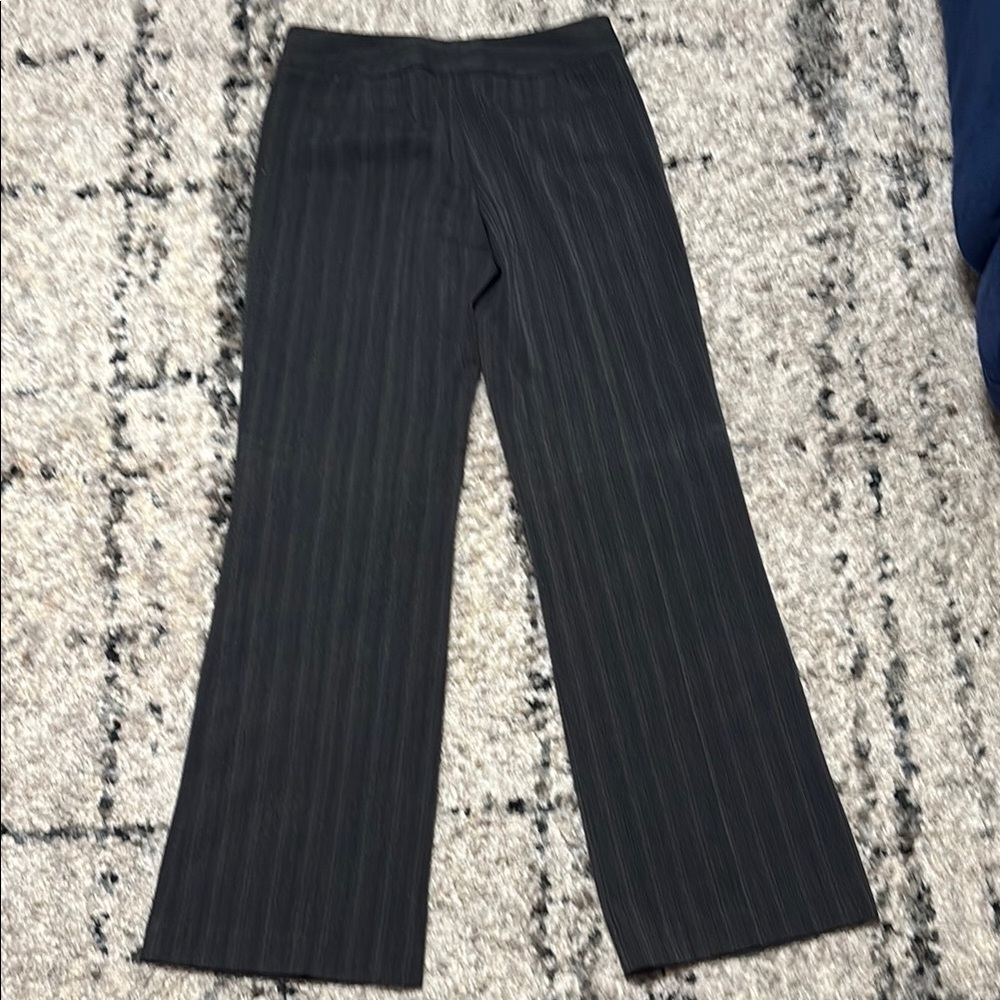 Rafaella Charcoal Pinstripe Trousers - Picture 9 of 9